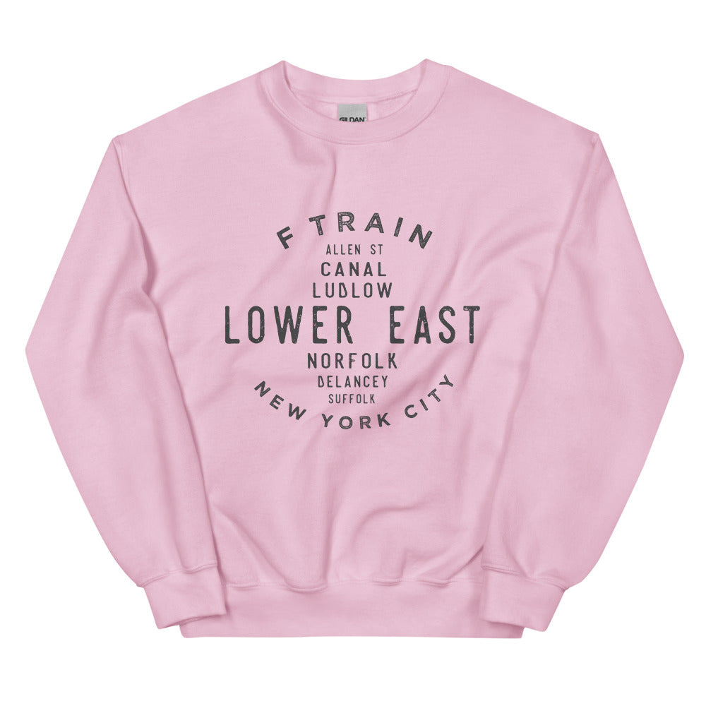 Lower East Manhattan NYC Adult Sweatshirt