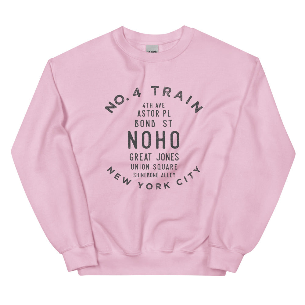 Noho Manhattan NYC Adult Sweatshirt