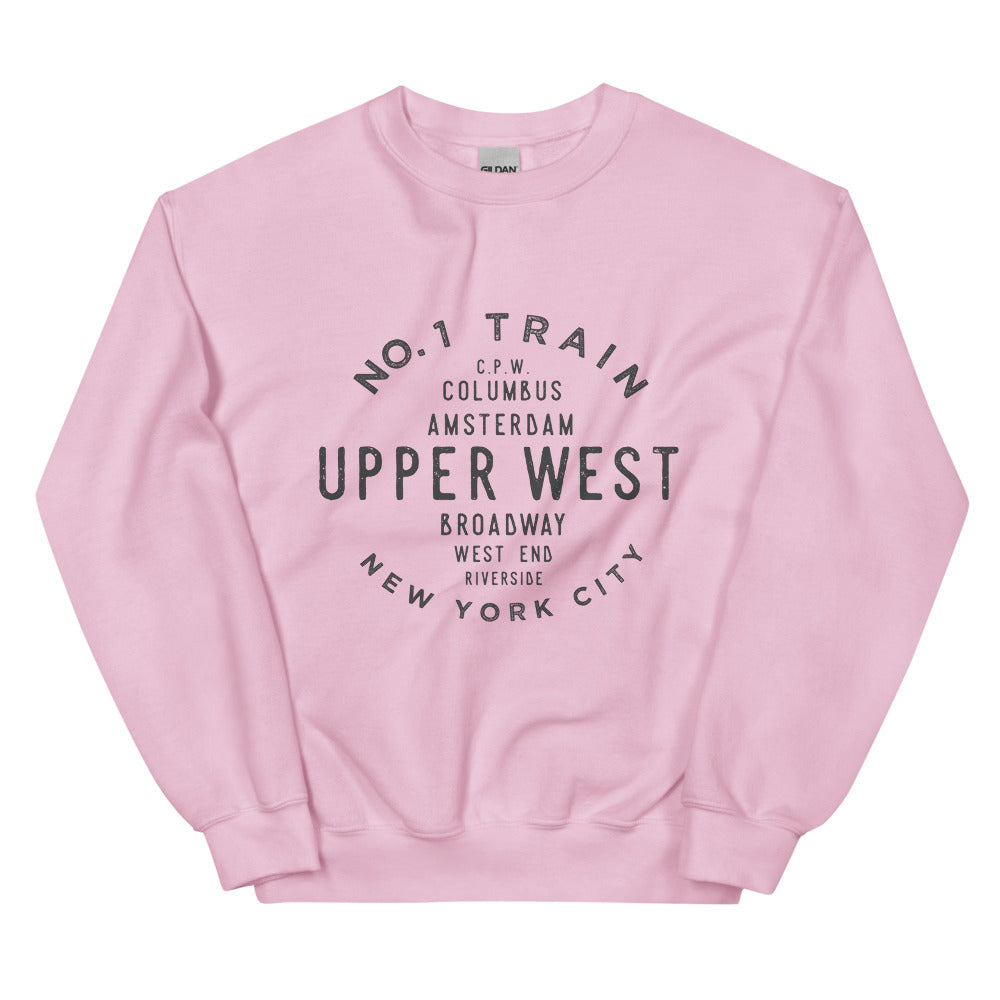 Upper West Manhattan NYC Adult Sweatshirt