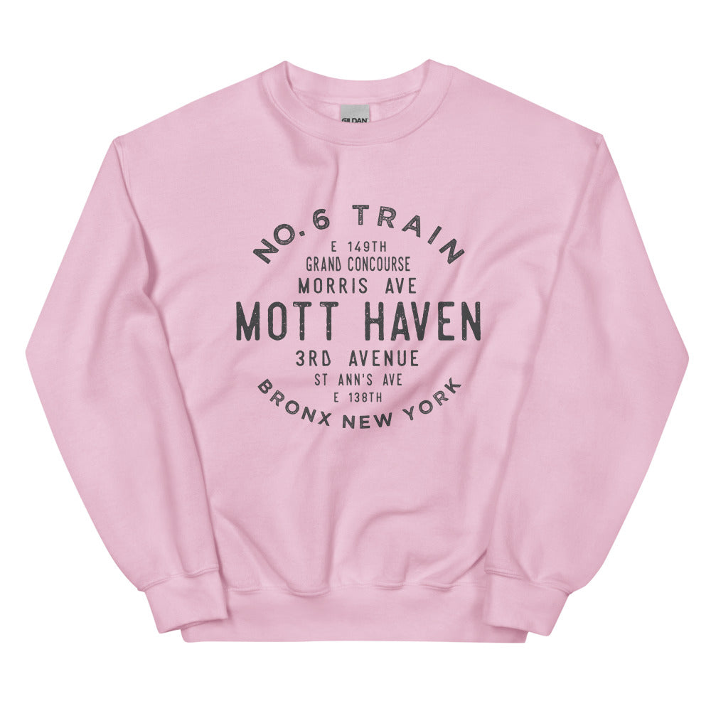 Mott Haven Bronx NYC Adult Sweatshirt