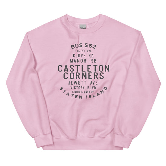 Load image into Gallery viewer, Castleton Corners Staten Island NYC Adult Sweatshirt
