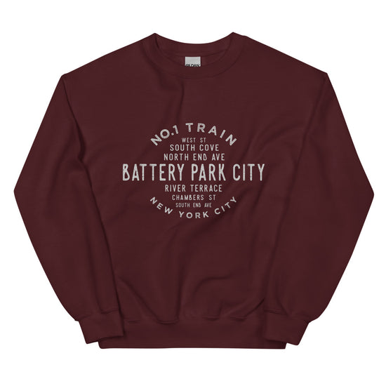 Load image into Gallery viewer, Battery Park Manhattan NYC Adult Sweatshirt
