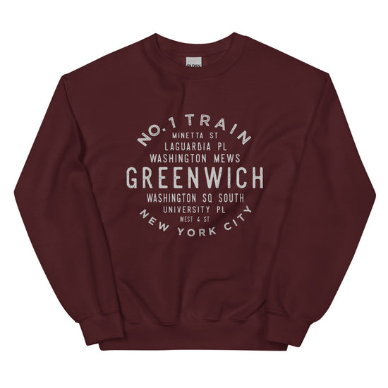 Greenwich Village Manhattan NYC Adult Sweatshirt