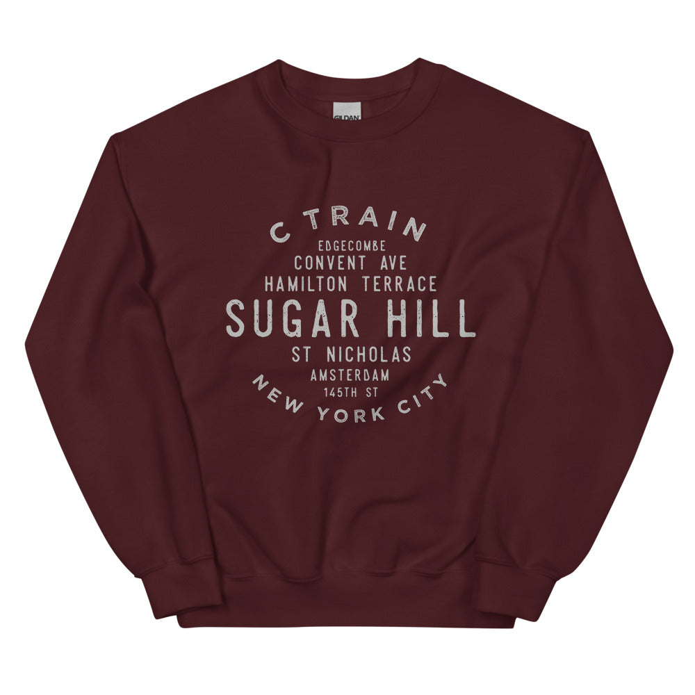 Sugar Hill Manhattan NYC Adult Sweatshirt