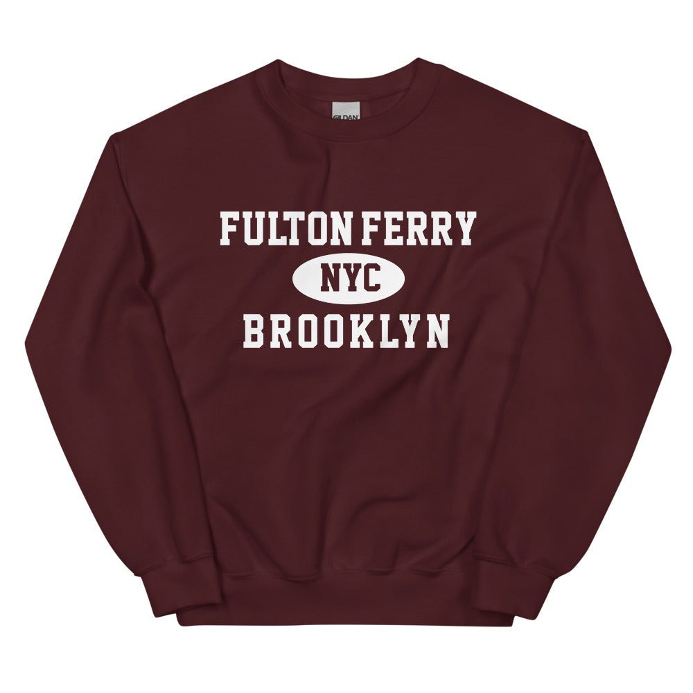 Fulton Ferry Brooklyn NYC Adult Unisex Sweatshirt