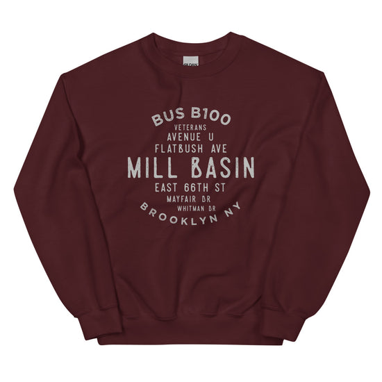 Mill Basin Brooklyn NYC Adult Sweatshirt