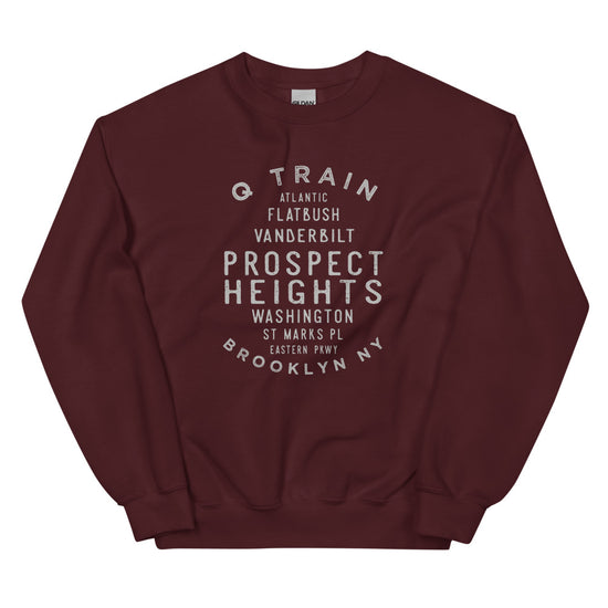 Prospect Heights Brooklyn NYC Adult Sweatshirt