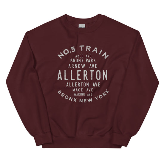 Allerton Bronx NYC Adult Sweatshirt