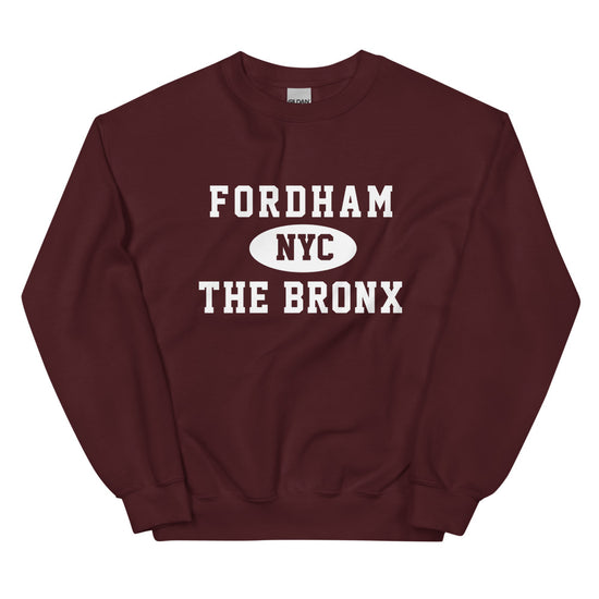 Load image into Gallery viewer, Fordham Bronx NYC Adult Unisex Sweatshirt
