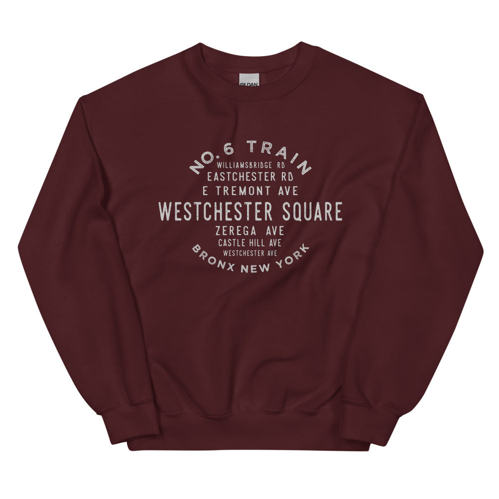Westchester Square Bronx NYC Adult Sweatshirt
