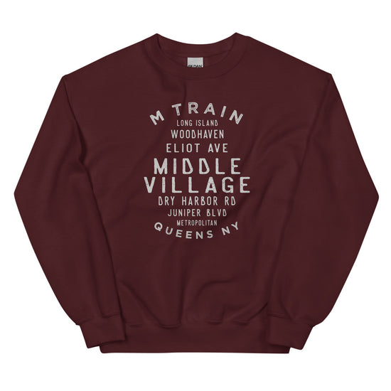 Load image into Gallery viewer, Middle Village Queens NYC Adult Sweatshirt
