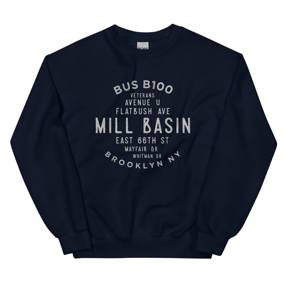 Mill Basin Brooklyn NYC Adult Sweatshirt