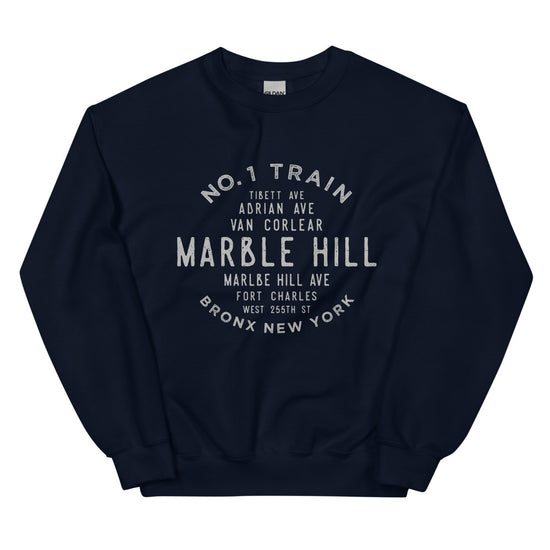 Marble Hill Bronx NYC Adult Sweatshirt