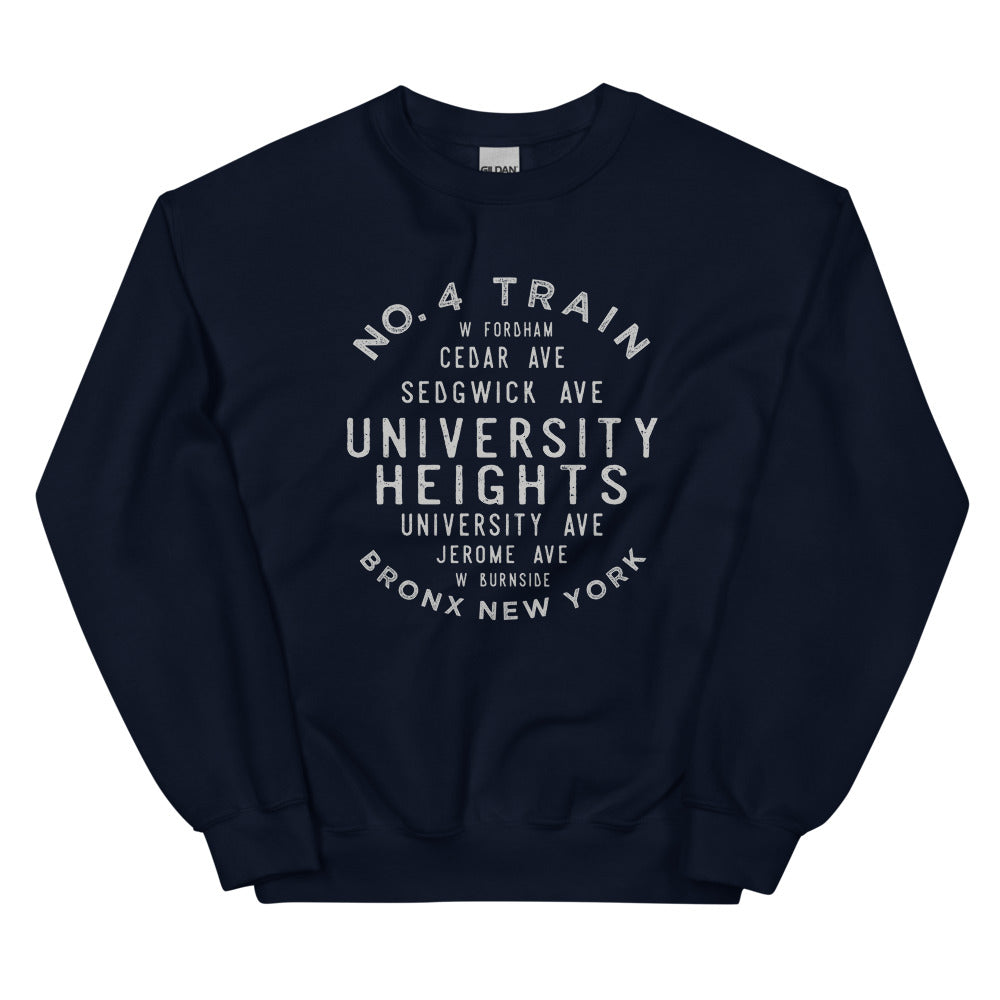 Load image into Gallery viewer, University Heights Bronx NYC Adult Sweatshirt
