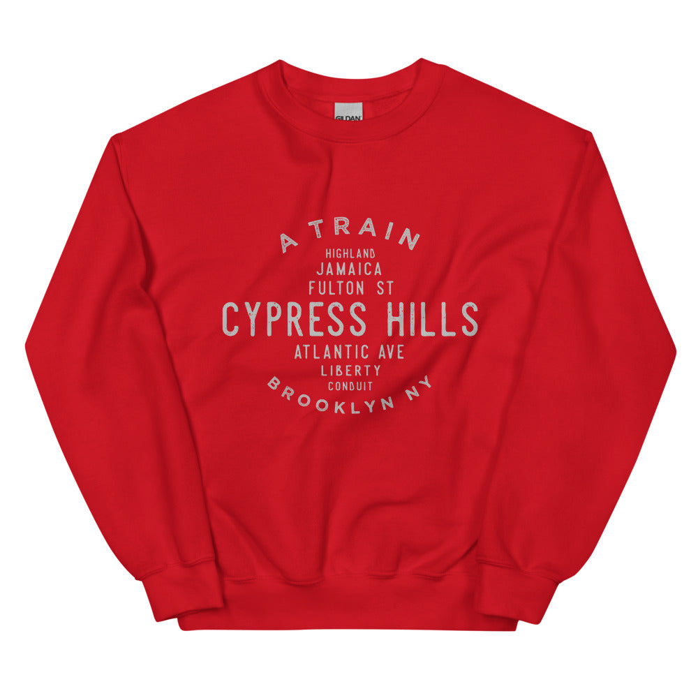 Cypress Hills Brooklyn NYC Adult Sweatshirt