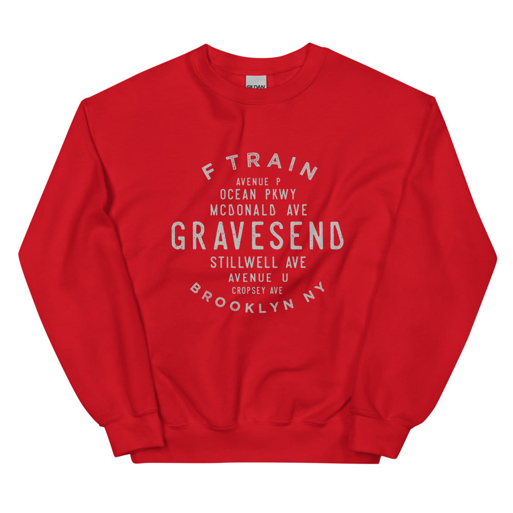 Gravesend Brooklyn NYC Adult Sweatshirt