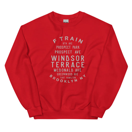 Load image into Gallery viewer, Windsor Terrace Brooklyn NYC Adult Sweatshirt
