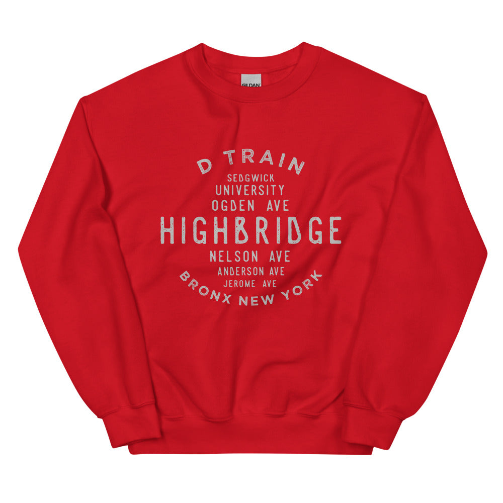 Load image into Gallery viewer, Highbridge Bronx NYC Adult Sweatshirt
