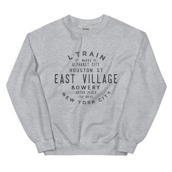 Load image into Gallery viewer, East Village Manhattan NYC Adult Sweatshirt
