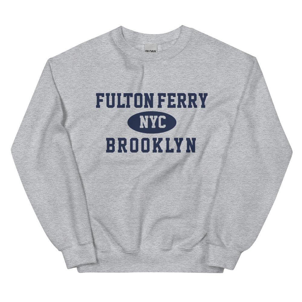 Fulton Ferry Brooklyn NYC Adult Unisex Sweatshirt