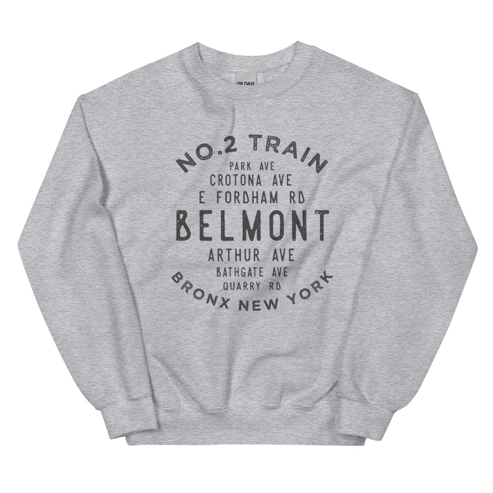 Belmont Bronx NYC Adult Sweatshirt