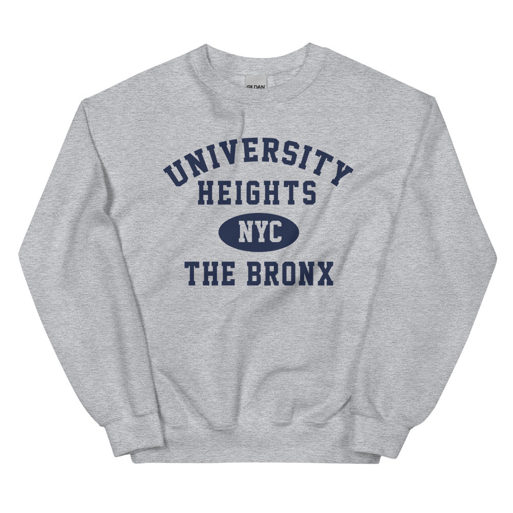 University Heights Bronx NYC Adult Unisex Sweatshirt