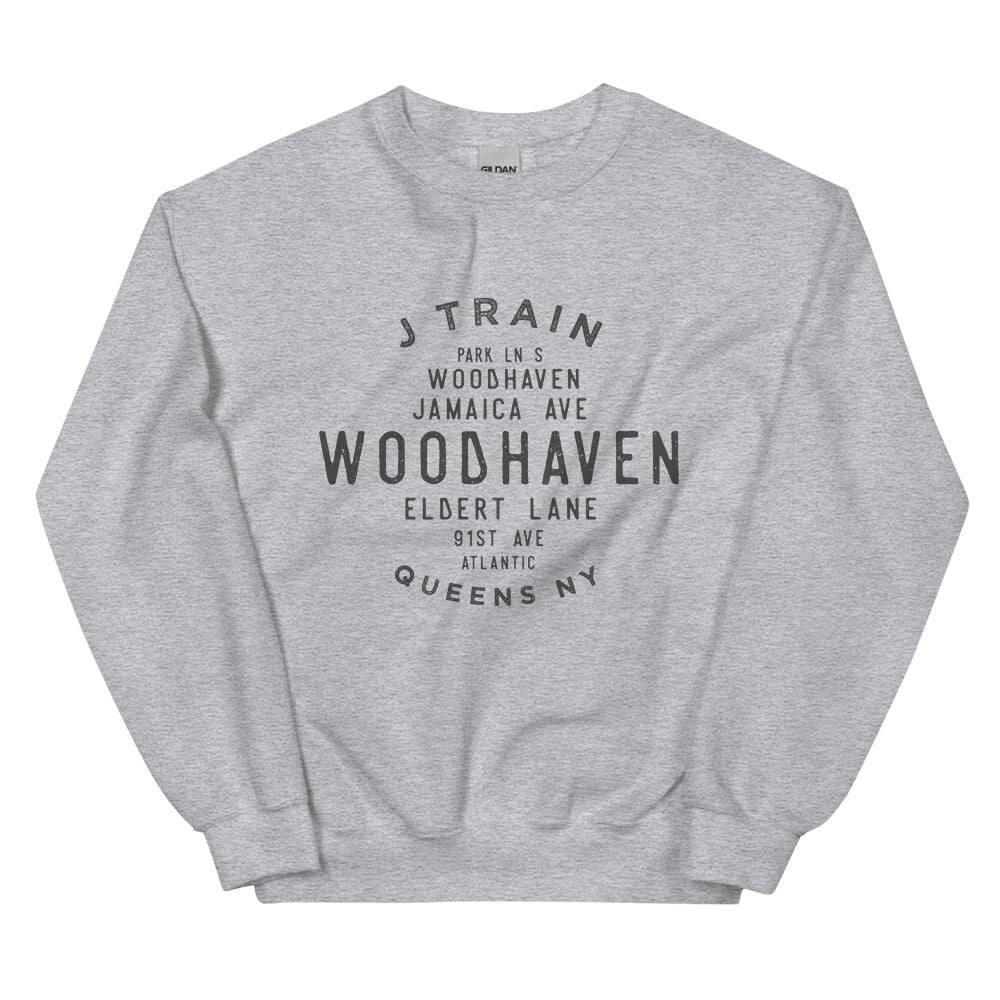 Load image into Gallery viewer, Woodhaven Queens NYC Adult Sweatshirt
