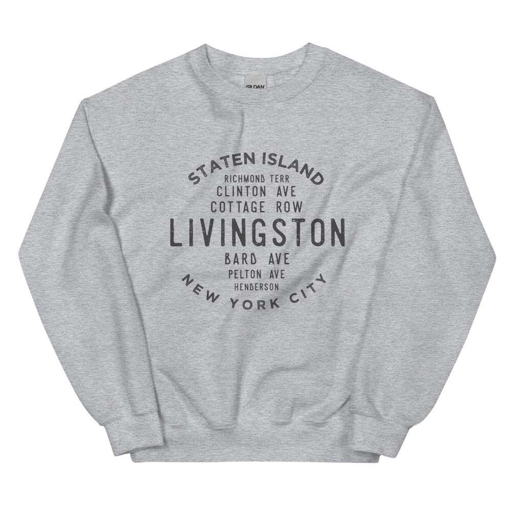 Livingston Staten Island NYC Adult Sweatshirt