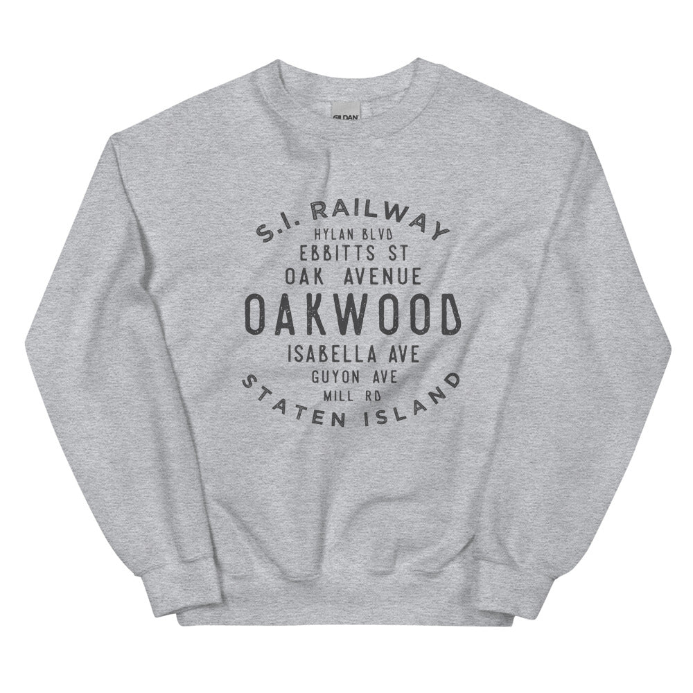 Oakwood Staten Island NYC Adult Sweatshirt