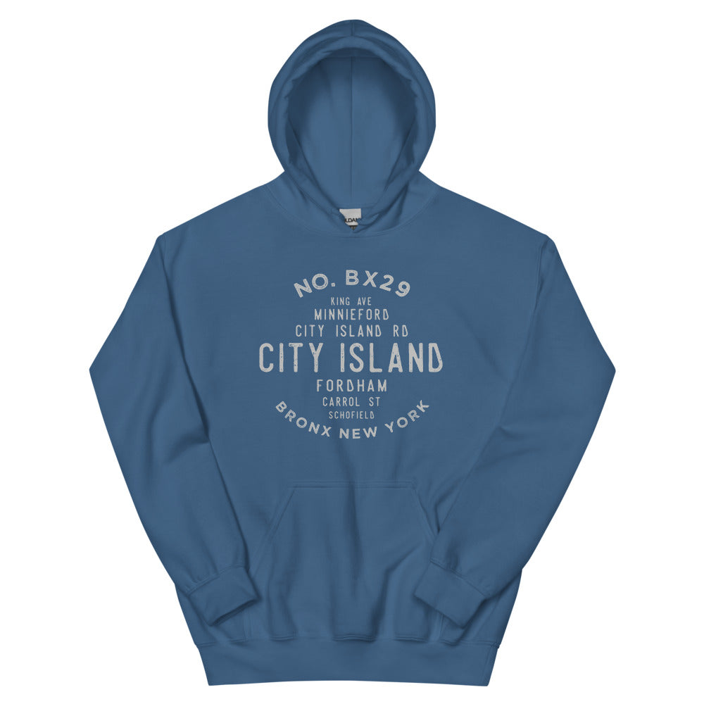 Load image into Gallery viewer, City Island Bronx NYC Adult Hoodie
