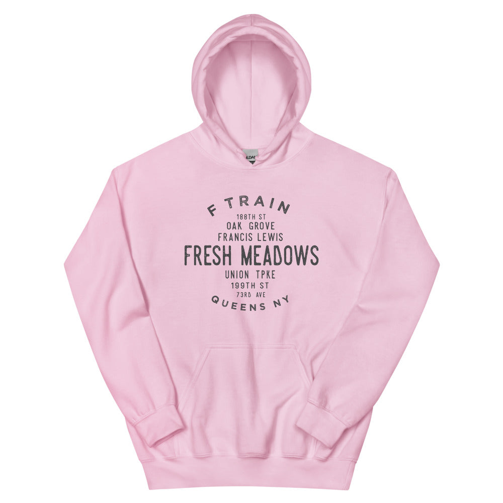 Load image into Gallery viewer, Fresh Meadows Queens NYC Adult Hoodie
