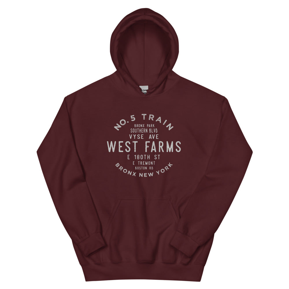 Load image into Gallery viewer, West Farms Bronx NYC Adult Hoodie

