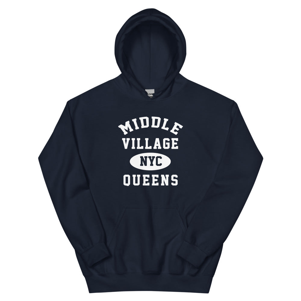 Load image into Gallery viewer, Middle Village Queens NYC Adult Unisex Hoodie
