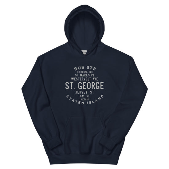 Load image into Gallery viewer, St. George Staten Island NYC Adult Hoodie

