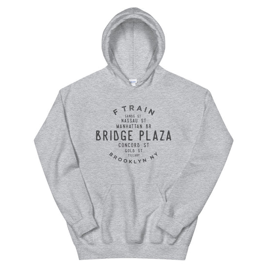 Bridge Plaza Brooklyn NYC Adult Hoodie