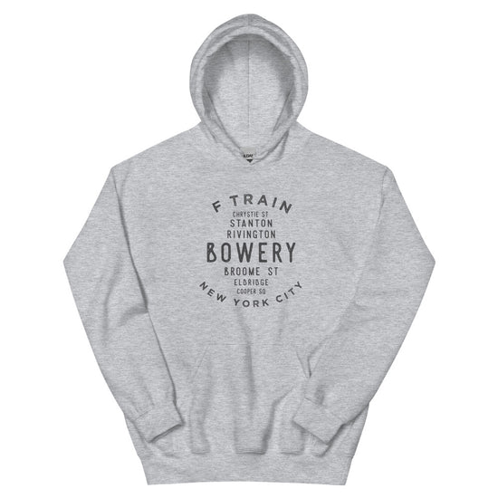 Load image into Gallery viewer, Bowery Manhattan NYC Adult Hoodie
