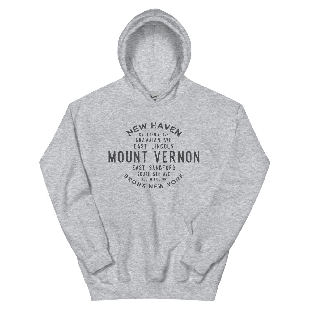 Mount Vernon Bronx NYC Adult Hoodie