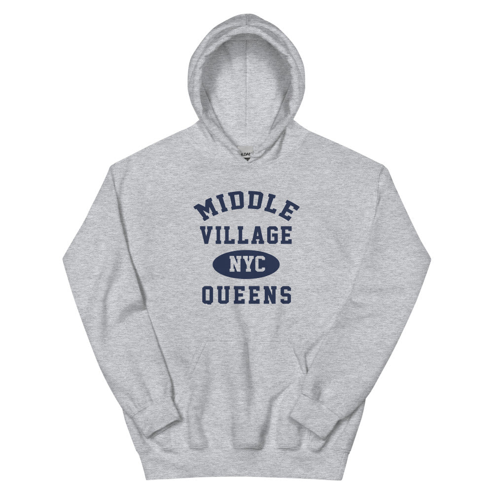 Load image into Gallery viewer, Middle Village Queens NYC Adult Unisex Hoodie
