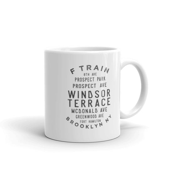 Windsor Terrace Brooklyn NYC Mug