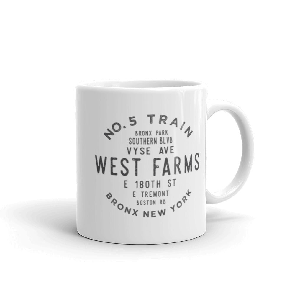 West Farms Bronx NYC Mug