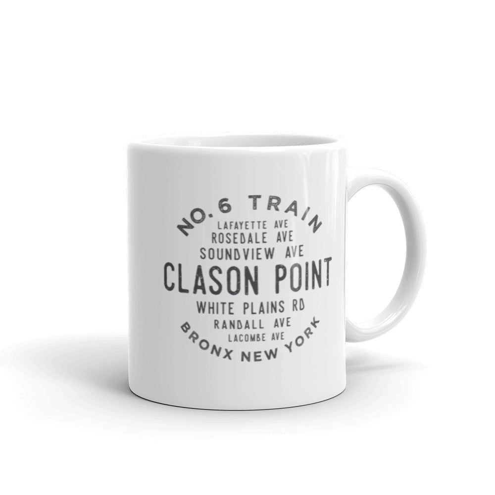 Clason Point Bronx NYC Mug