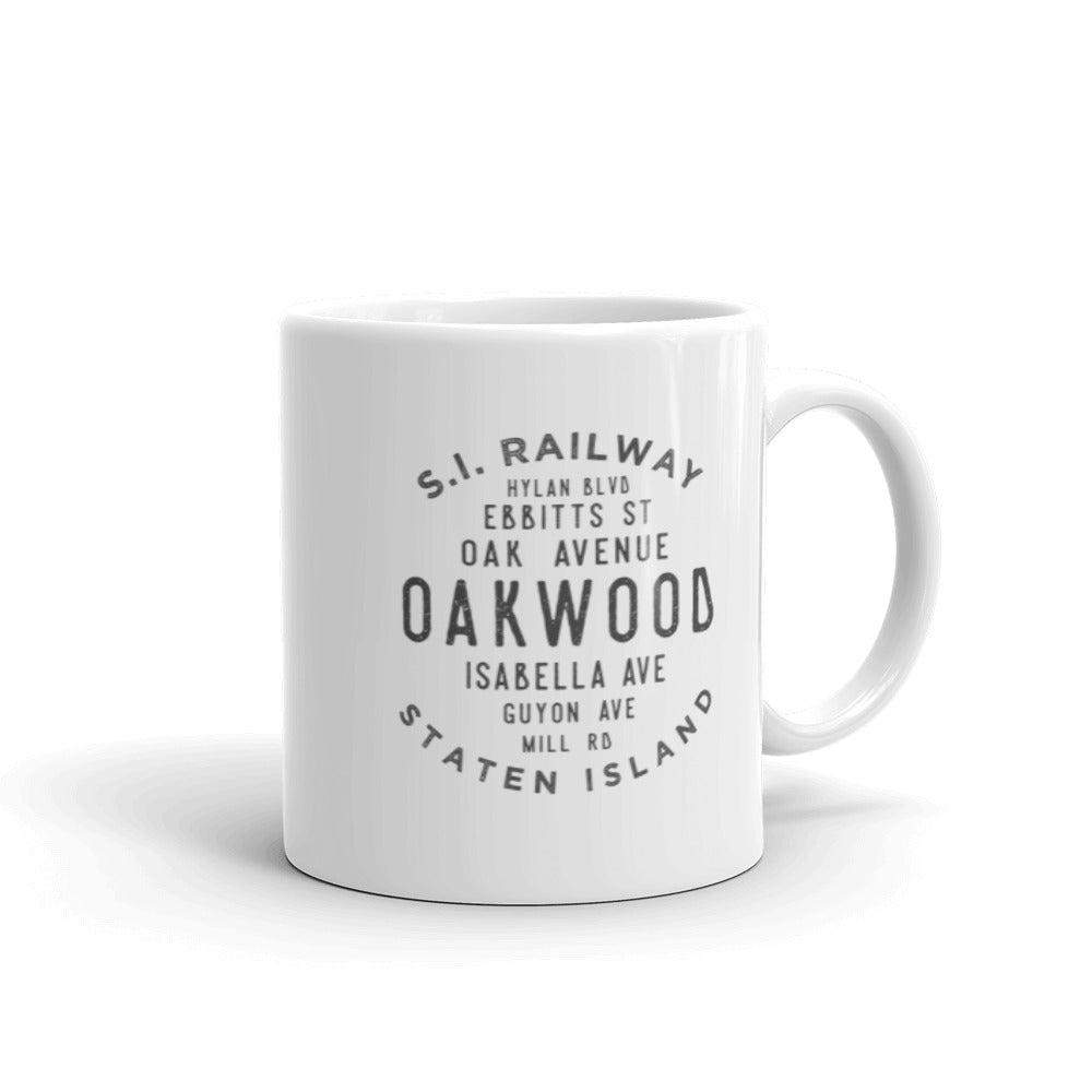 Oakwood Staten Island NYC Mug