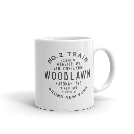 Woodlawn Bronx NYC Mug