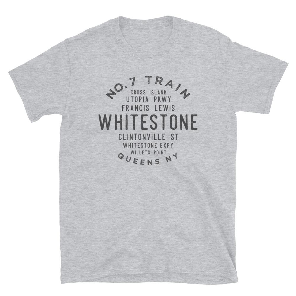 Whitestone Queens Unisex Grid Tee - Vivant Garde