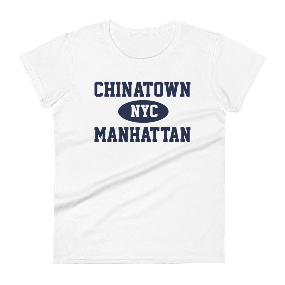Chinatown Manhattan NYC Women's Tee