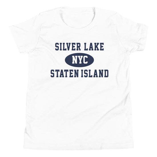 Load image into Gallery viewer, Silver Lake Staten Island NYC Youth Tee
